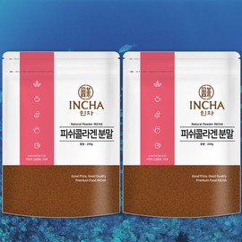 Incha 피쉬콜라겐 어류 생선 콜라겐 분말 가루 400g (200gx2팩) Fish Collagen Fish Collagen Powder 400g (200g x 2 packs)