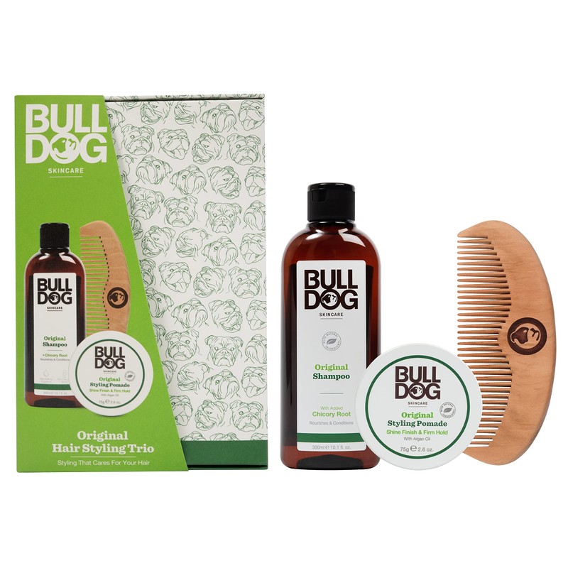 Bulldog Skincare - Original Hair Styling Trio, Gift Set for