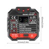 HT106D Digital Display Socket Detector Portable Phase Power Polarity Tester
