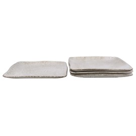S/4 11" Rustico Square Dinner Plates