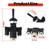 818-0007-000 Air Window Toggle Valve Switch 1/4 Compatible with Peterbilt