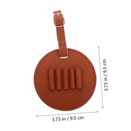 Kisangel 2pcs Golf Tee Organizer Pouch Portable Holder for Tees Pu Material for Practice Ranges and Multi-Functional Golf Accessories for Golfers