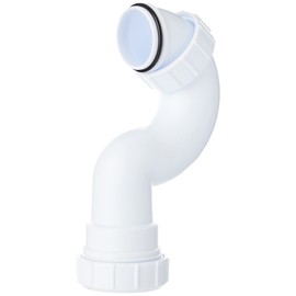 Merriway® BH01582 Shallow Bath/Shower Traps, 40mm (1.1/2 inch) White