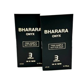 Bharara Lot/2 Bharara Onyx Eau De Parfum Travel Sample ~ 5 ml / 0.17 oz x 2