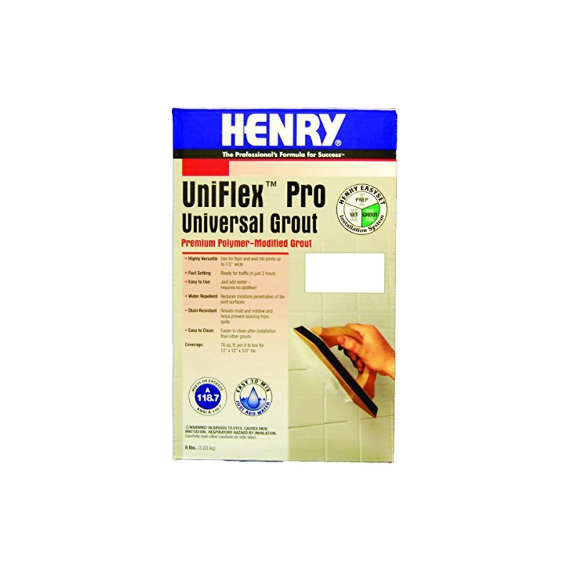 Unipro Grout White 4X8Lb Ctn