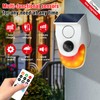 Generic chunhee solar alarm moiton detector with motion sensor alarm,