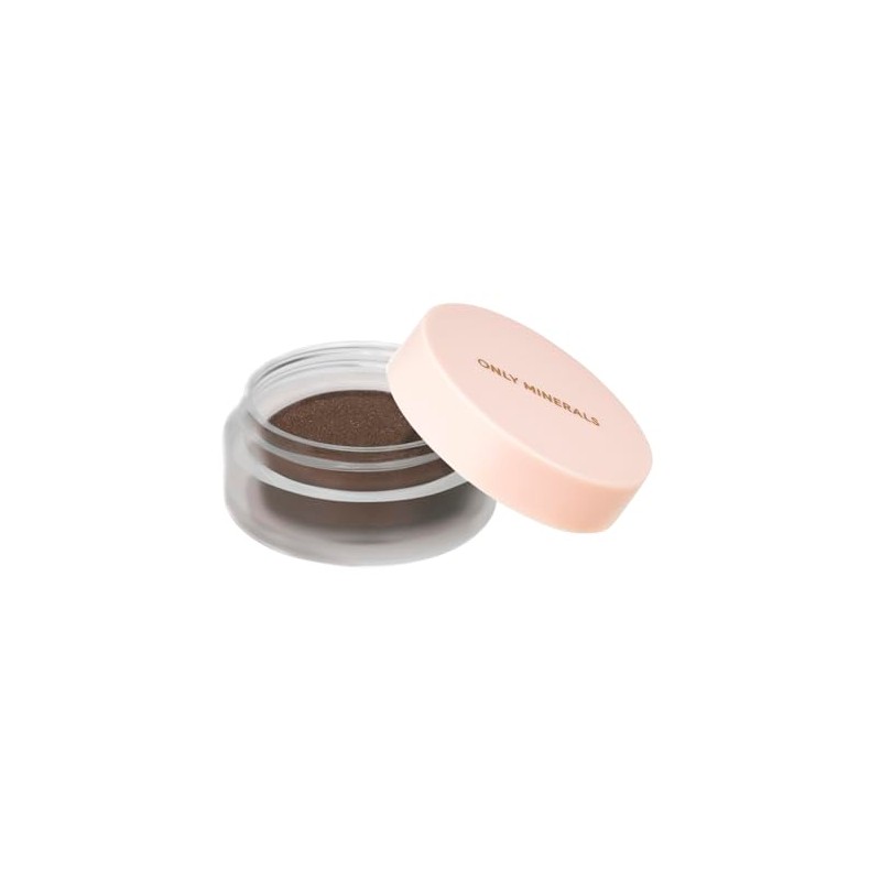 ONLY MINERALS EX-03 Mineral Pigment, Bitter Brown, 0.02 oz (0.5