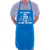 Print4U 70th Birthday It Took 70 Years BBQ Cooking Funny