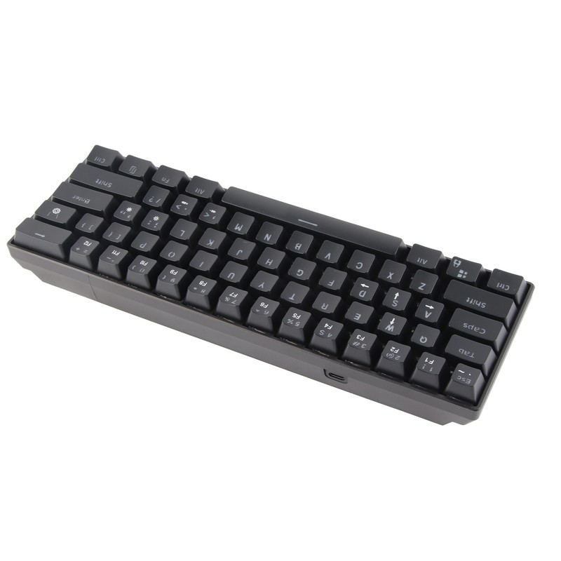 61 Key Mechanical Keyboard Blue Switch RGB Backlight Key Line