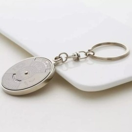 Universo en Linea Llavero Calendario Perpetuo Circular 50 Años Sol Y Luna