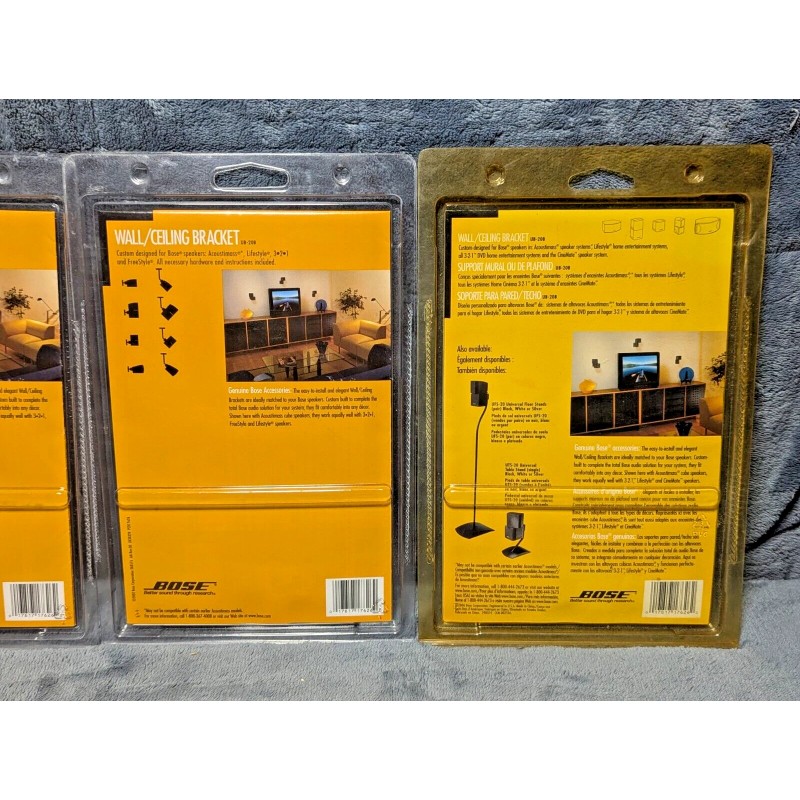 For Bose Bose Accessories UB-20B Wall Ceiling Speaker Bracket Black