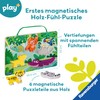 Ravensburger Play+ Magnetic Wooden Feeling Puzzle: Jungle, Wooden Puzzle, Wooden