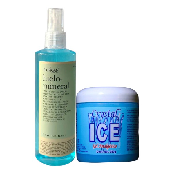 Hielo Mineral + Regalo Ice Gel Crystal Relajante