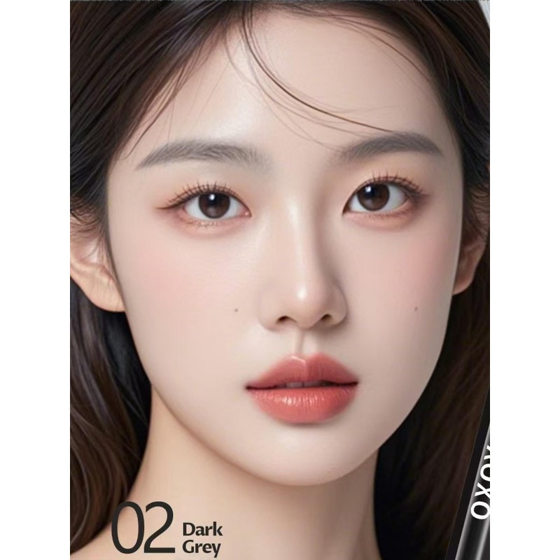 QXQY Eyebrow Pencil, 3D Naginata Shape, Natural Eyebrow, QXQY Multi-functional,