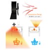 4 Blades Heat Powered Fireplace Fan Self Starting Temperature Resistant