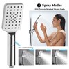 Rain shower heads with Handheld Spray Combo,8''High Pressure Rainfall Shower