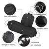 2 PCS Weightlifting Straps with D Ring,Adjustable Wrist Cuffs Gym,Padded