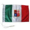 GUSTO Italian Nautical Fabric Flag with Nylon String 30 x