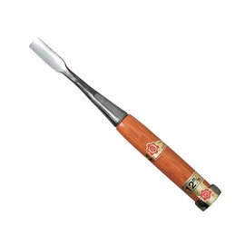 三木 Chapter 木彫 Chisels tataki Shallow Round 12 mm