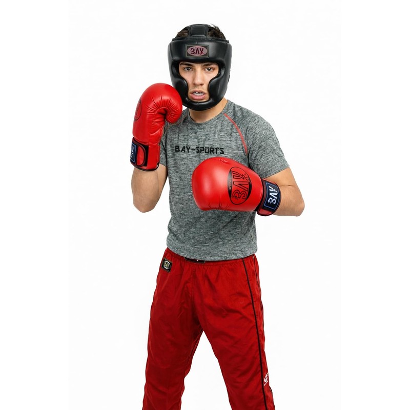 BAY® Future Boxing Gloves Red/Black, 10 Oz, Boxing Gloves, Boxing