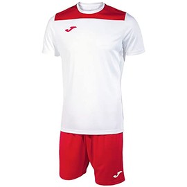 Joma Men's Phoenix Ii Set, White/Red, 10-11 años