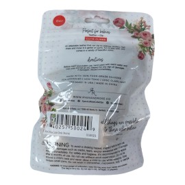 Ryan & Rose Baby Neutral CUTIE CLINKS Teether & Clip 0M+  A87