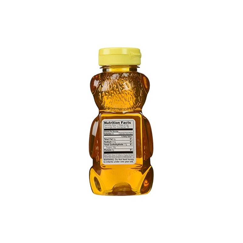 Gunter's Pure Clover Honey Bears - 12 oz (Pack of
