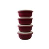 Tupperware Mixing Bowl Pro 1.0 L Dark Pink (4) Yeast