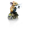 Richard Cooper Studio Cold Cast Bronze Mouse with Daisy -