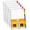 perfect line perfect line - Ordner-Register DIN-A4 aus Kunststoff (PP),