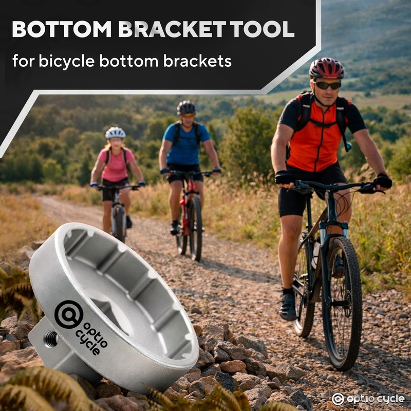 Optio Cycle Bottom Bracket Tool – Centrelock Wrench for 12-notch