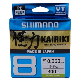 Line Kairiki 8 300 m 0.35 mm 39.5 kg M Green