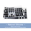 Boaulee Silicone Keyboard Cover for Logi MK270 and K200 K260