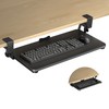 XINLEI Keyboard Tray Under Desk Large C-Clamp 25.6” (30” Including