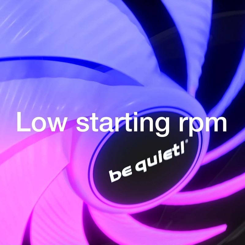 be quiet! Light Wings LX 120mm PWM White Triple Pack,