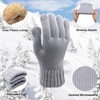 Hopsooken Winter Gloves for Women Touchscreen Warm Thermal ladies Wool