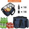 OPUX Soft Cooler Bag, Insulated Collapsible Lunch Cooler Bag for