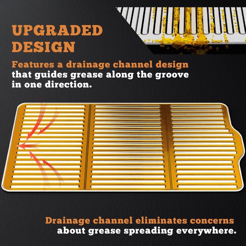 NUPICK BAC520 Grill Drip Tray Liners for Traeger Pro 780
