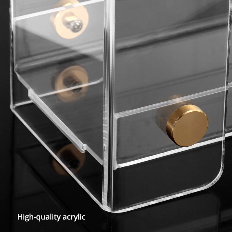 QWORK® Acrylic Paper Towel Holder, Paper Towel Dispenser Transparent Paper