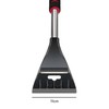 HEYNER® Ice Scraper with Broom Windscreen Scraper with Brass Blade,