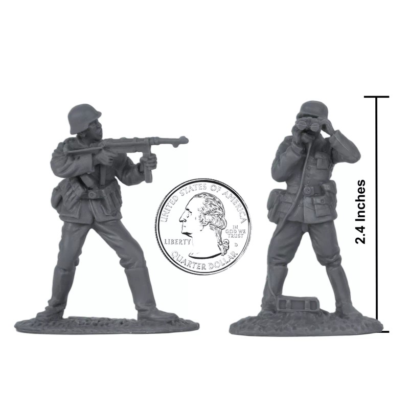 BMC CTS WW2 German Assault Medical Plastic Army Men Classic