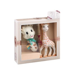Sophie the Giraffe Gift Set for Birth Sophiesticated Rattle Pouet 00012