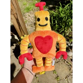 Handmade Hugbot friendly robot Sago Mini Plush toy 11” Tall 8” Wide Toy Safe Soft Cute
