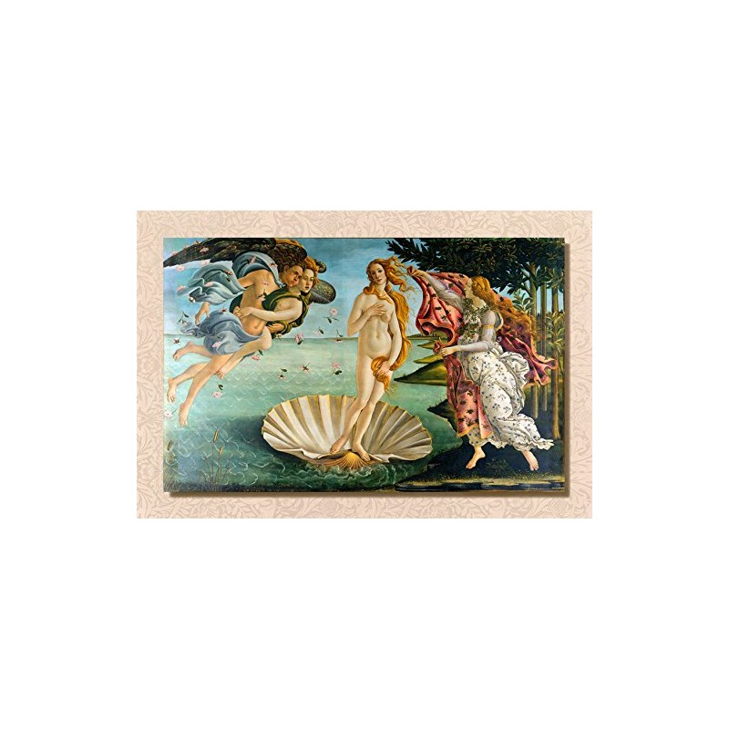 BiblioArt Post Card Series イタリア・ルネッサンス 名画特選 （ボッティチェリ） ６枚セット（解説付き）