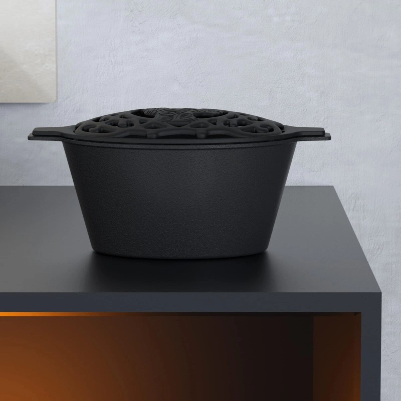 Fire Beauty Cast Iron Chicken Steamer – Add Moisture &