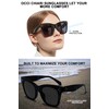OCCI CHIARI Oversized Reader Sunglasses 2.25 for Women Reading Sunglasses