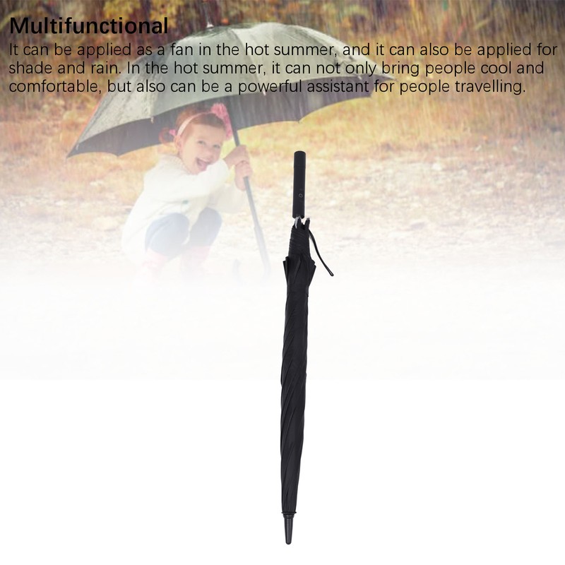 USB Charging Fan Umbrella Multifunctional Portable Foldable Sun Blocking Fan