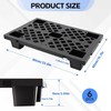 8PCS 23.6x15.7x3.9 in Plastic Pallets
