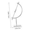 CHILDWEET Adjustable Crystal Ball Holder Stand Metal Sphere Stand Holder