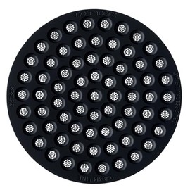 Normcore 51mm Puck Screen, 0.8mm Thickness, Lower Shower Screen, Reusable Metal Filter for 51mm Portafilter Basket, Titanium PVD Coated 316 Stainless Steel